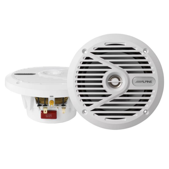 Lighting Trendz: ALPINE SPS-M601W COAXIAL MARINE SPEAKERS - 6 1/2